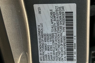 2023 Honda Civic EX-L