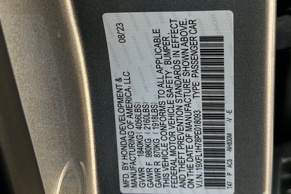 2023 Honda Civic EX-L