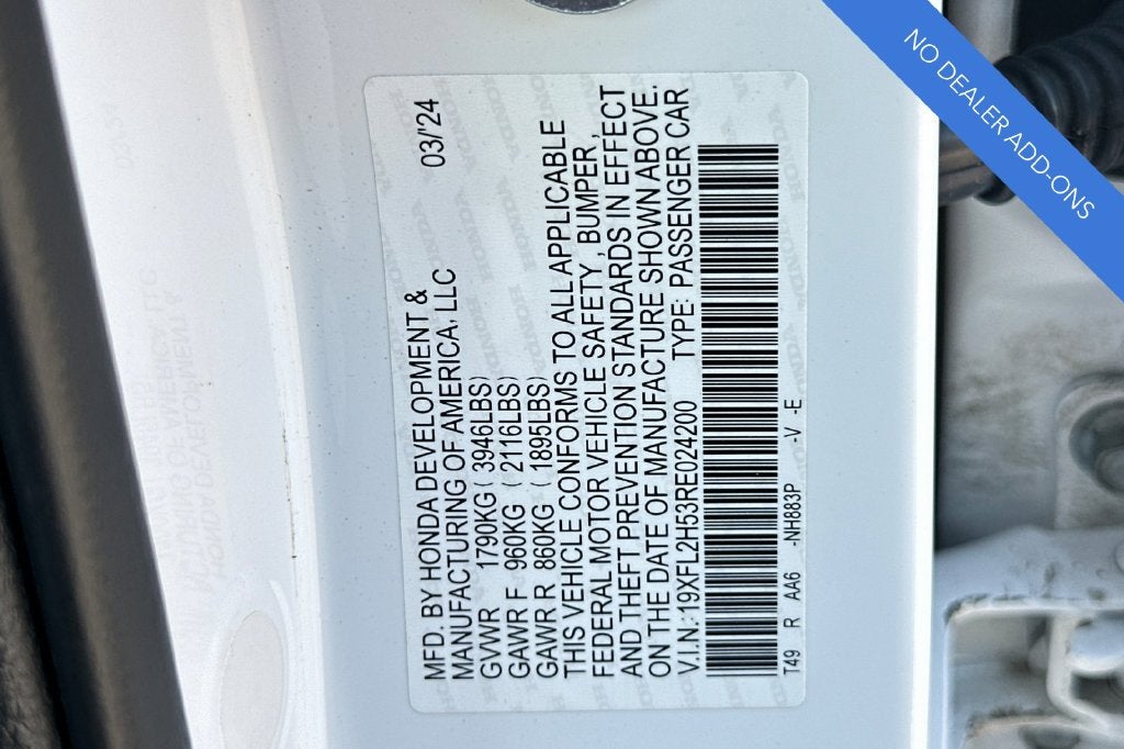 2024 Honda Civic LX