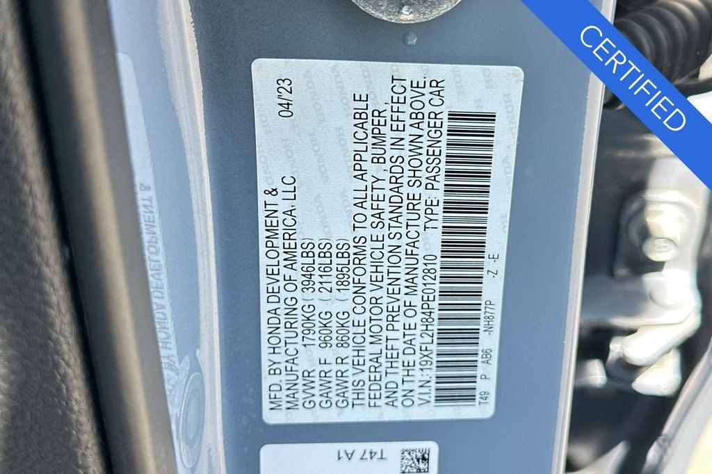 2023 Honda Civic Sport