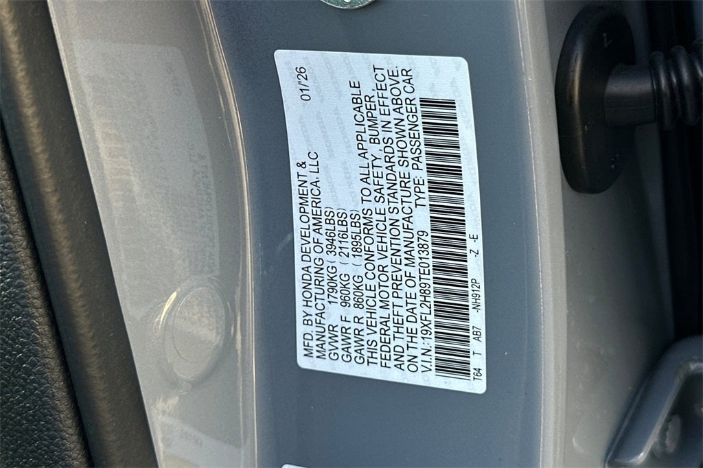 2026 Honda Civic Sport