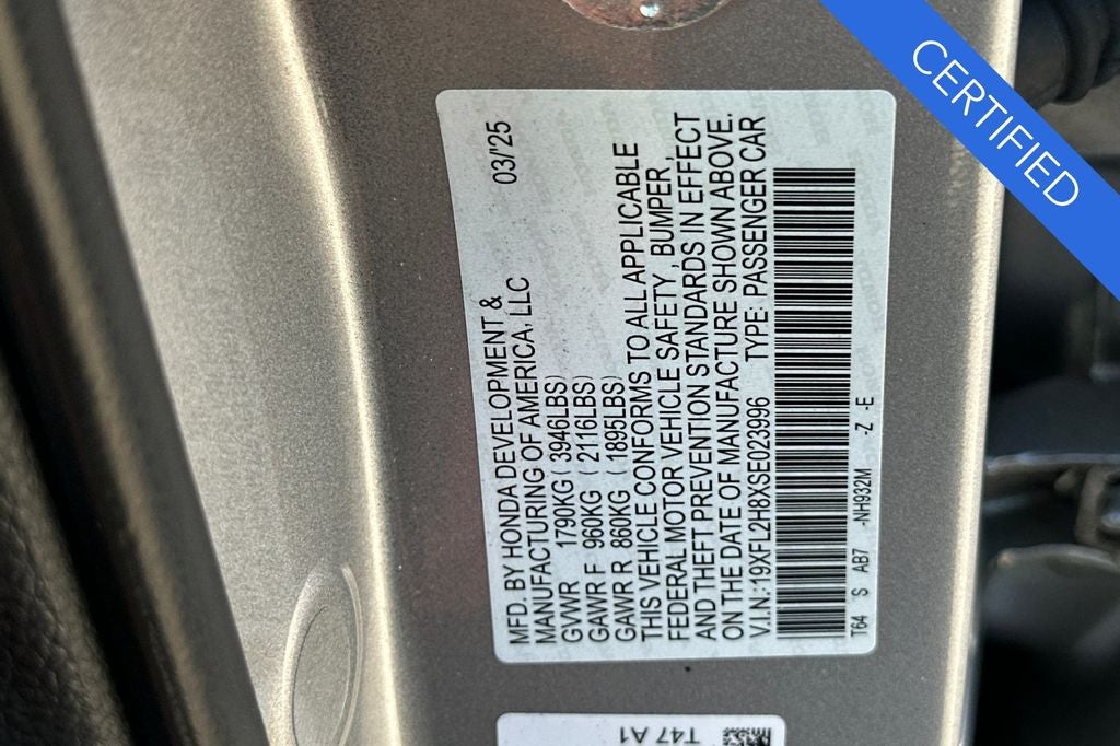 2025 Honda Civic Sport