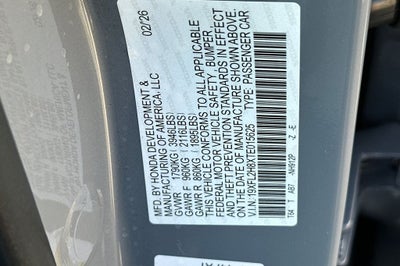 2026 Honda Civic Sport