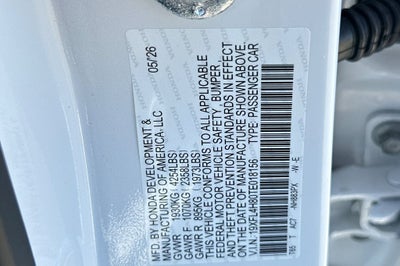 2026 Honda Civic Hybrid Sport