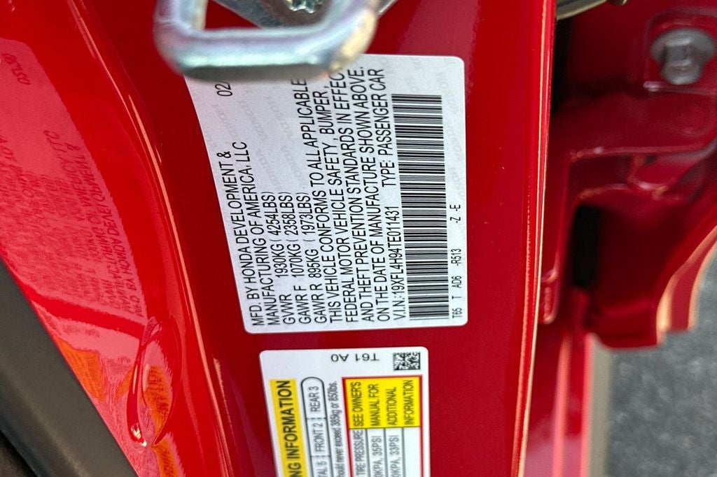 2026 Honda Civic Hybrid Sport Touring