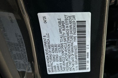 2026 Honda Civic Hybrid Sport Touring