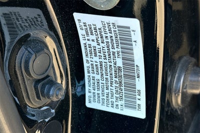 2019 Honda Insight Touring