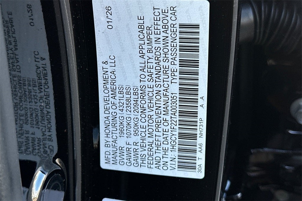 2026 Honda Accord LX