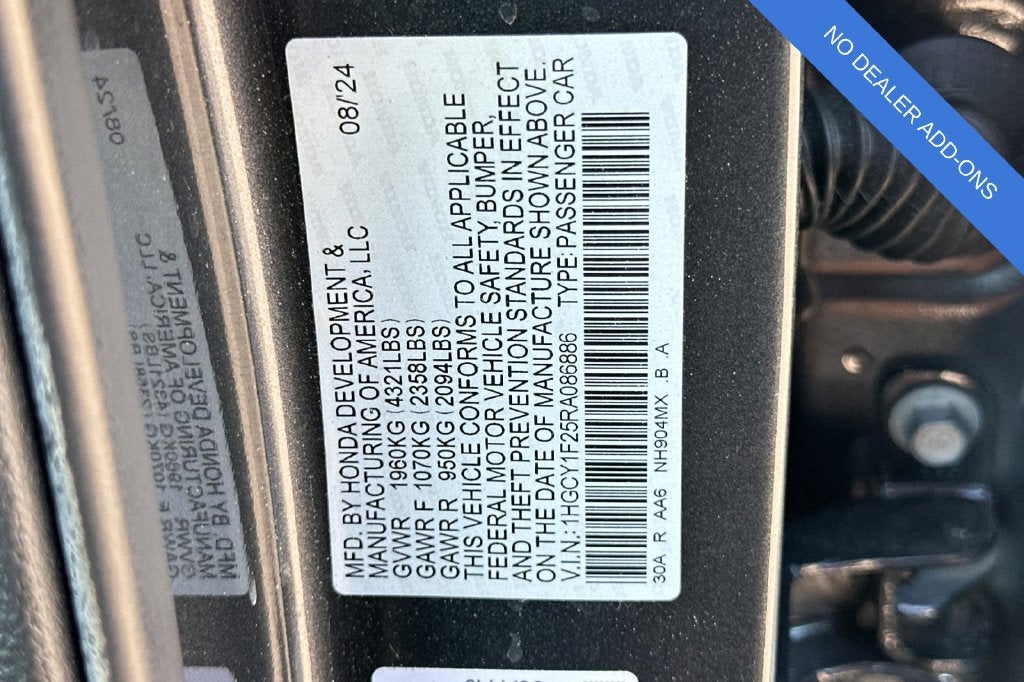 2024 Honda Accord LX