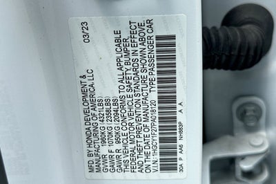 2023 Honda Accord LX