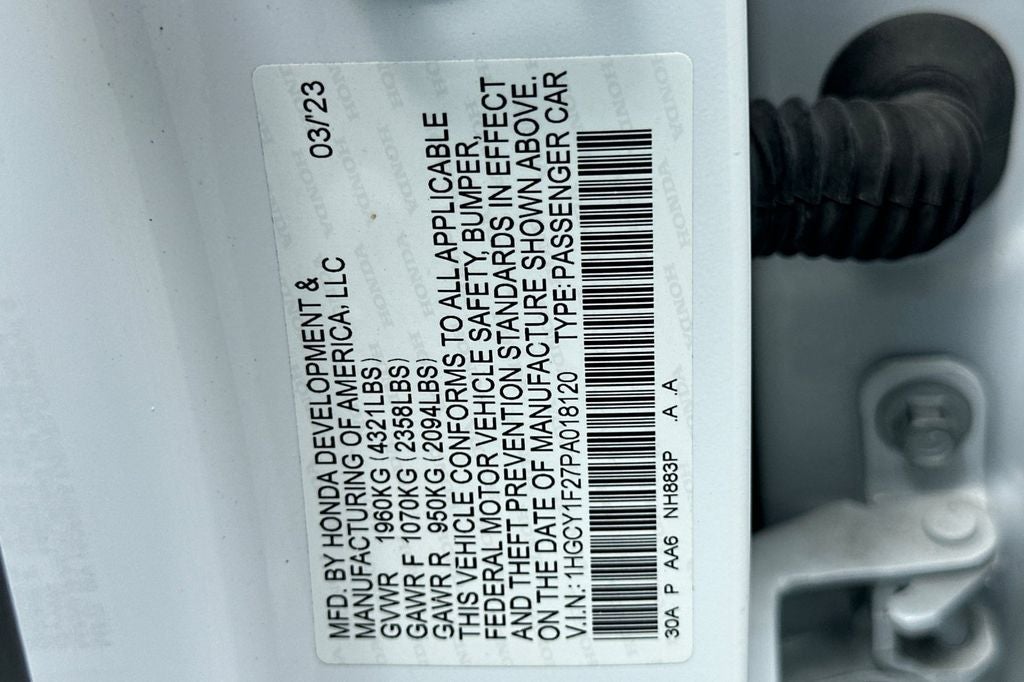 2023 Honda Accord LX