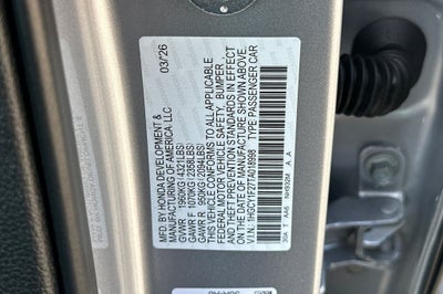 2026 Honda Accord LX