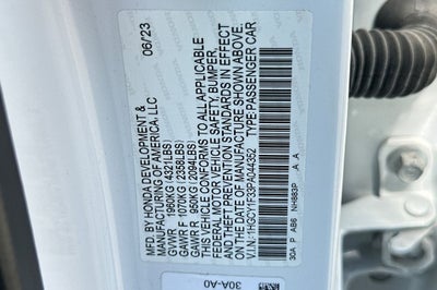 2023 Honda Accord EX