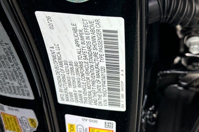 2026 Honda Accord SE