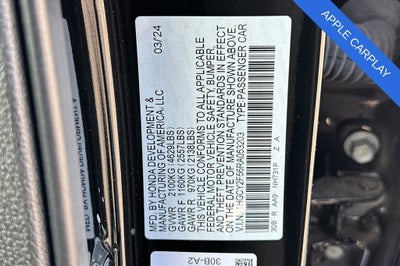 2024 Honda Accord Hybrid Sport