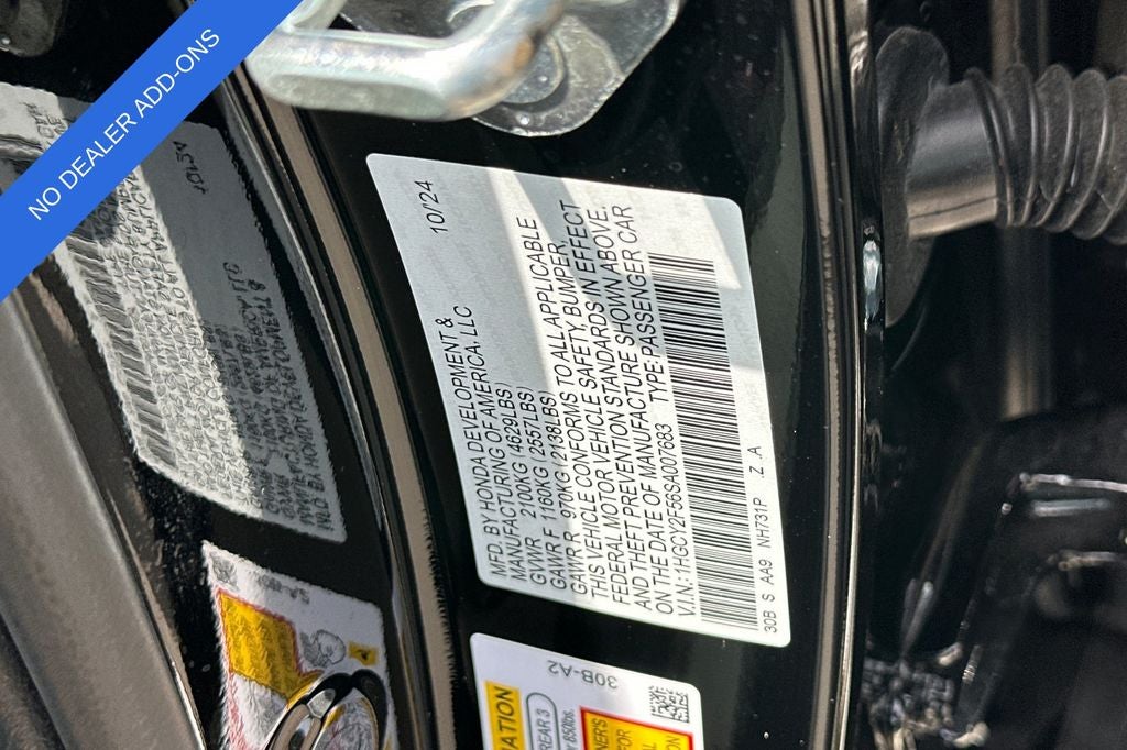 2025 Honda Accord Hybrid Sport