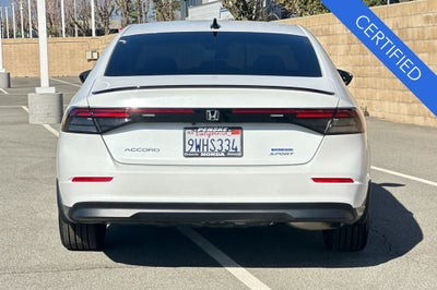 2025 Honda Accord Hybrid Sport