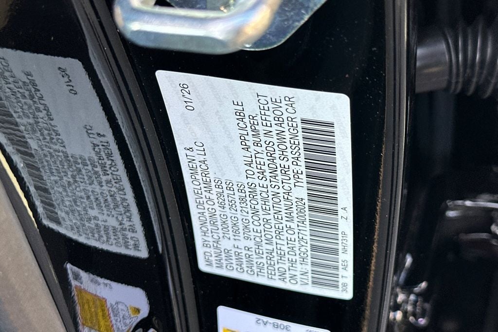 2026 Honda Accord Hybrid Sport-L