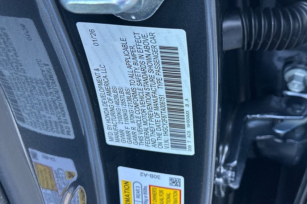 2026 Honda Accord Hybrid Touring