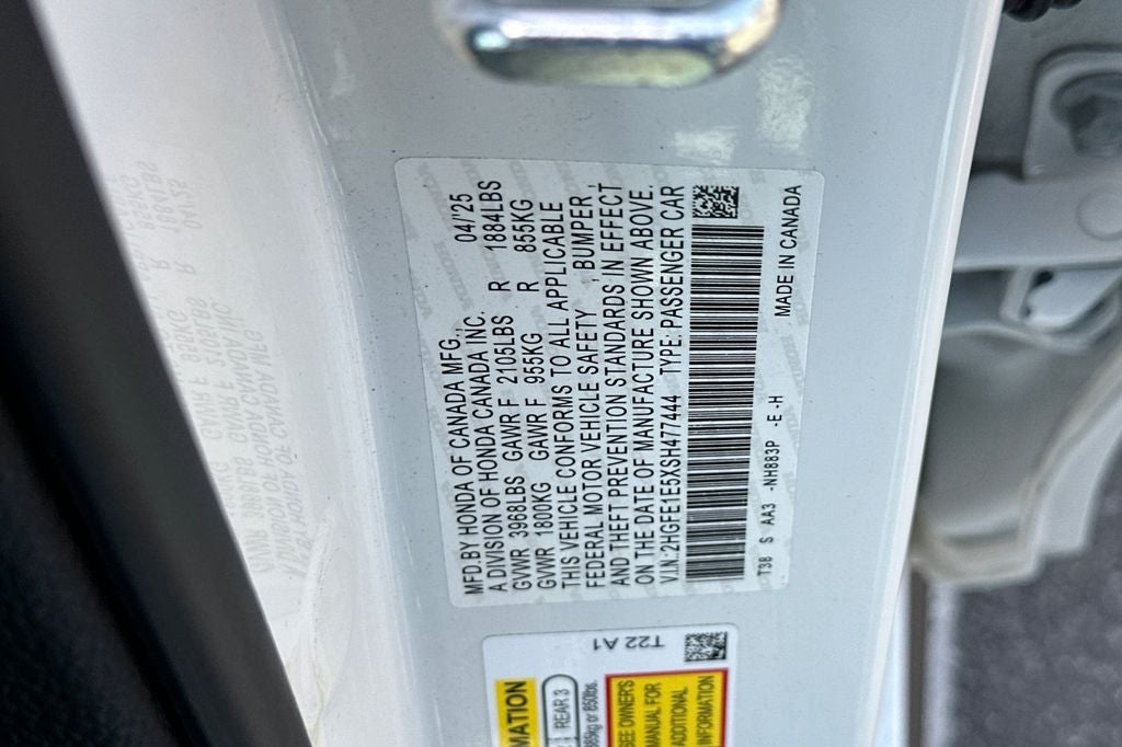 2025 Honda Civic Si Base