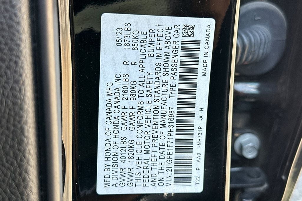 2023 Honda Civic EX