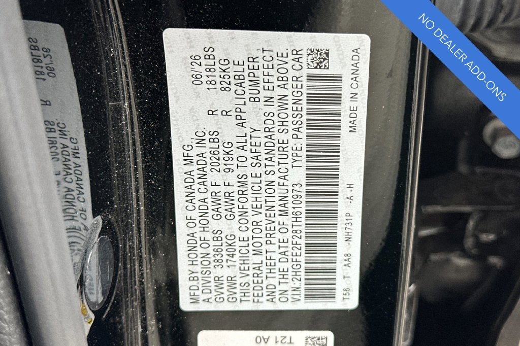 2026 Honda Civic LX