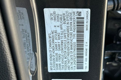 2026 Honda Civic Sport