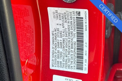 2023 Honda Civic Sport