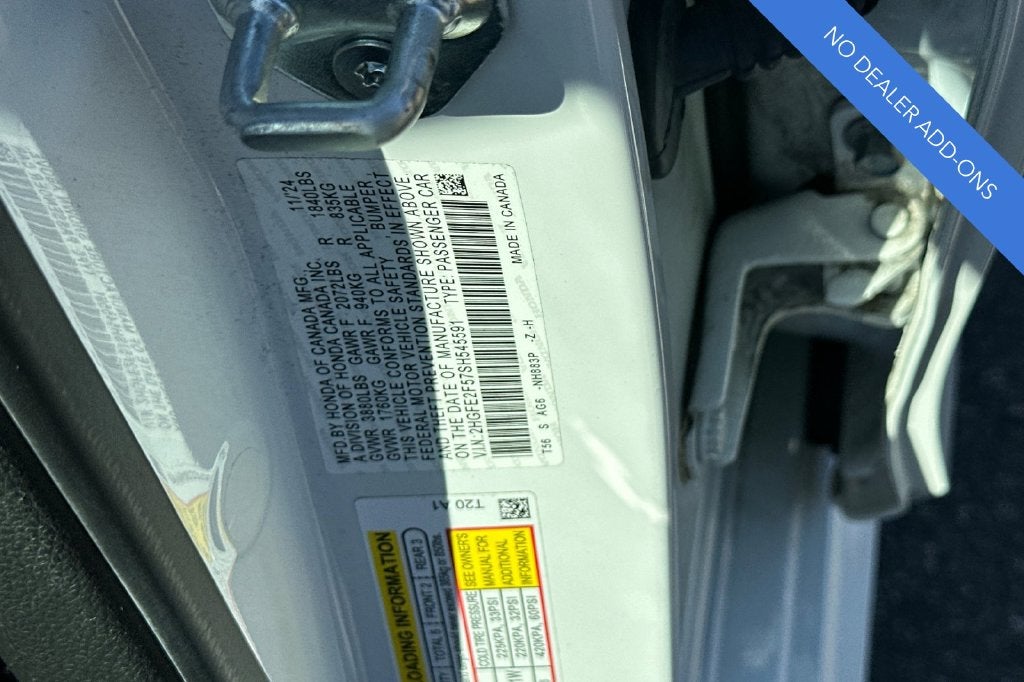 2025 Honda Civic Sport