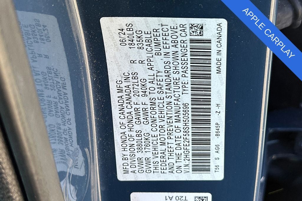 2025 Honda Civic Sport