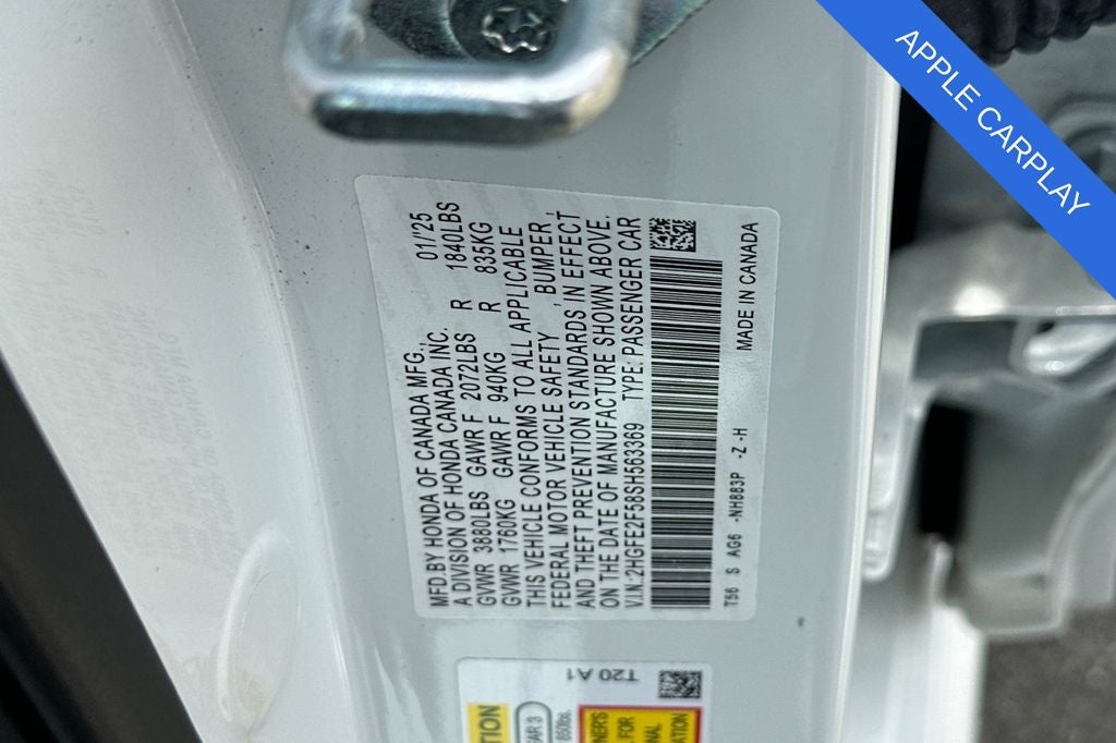 2025 Honda Civic Sport