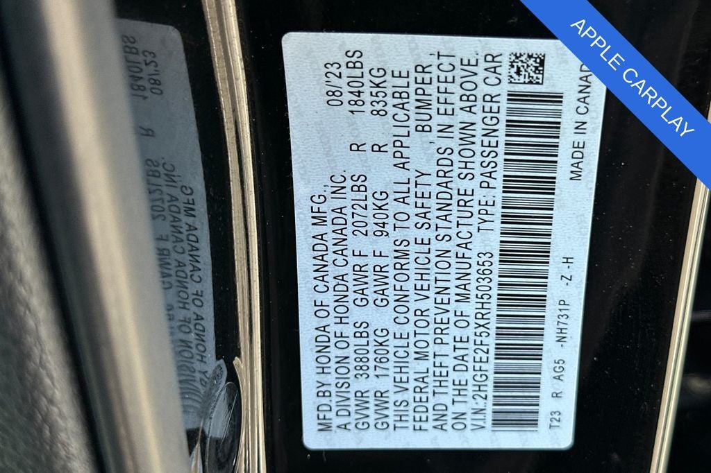 2024 Honda Civic Sport