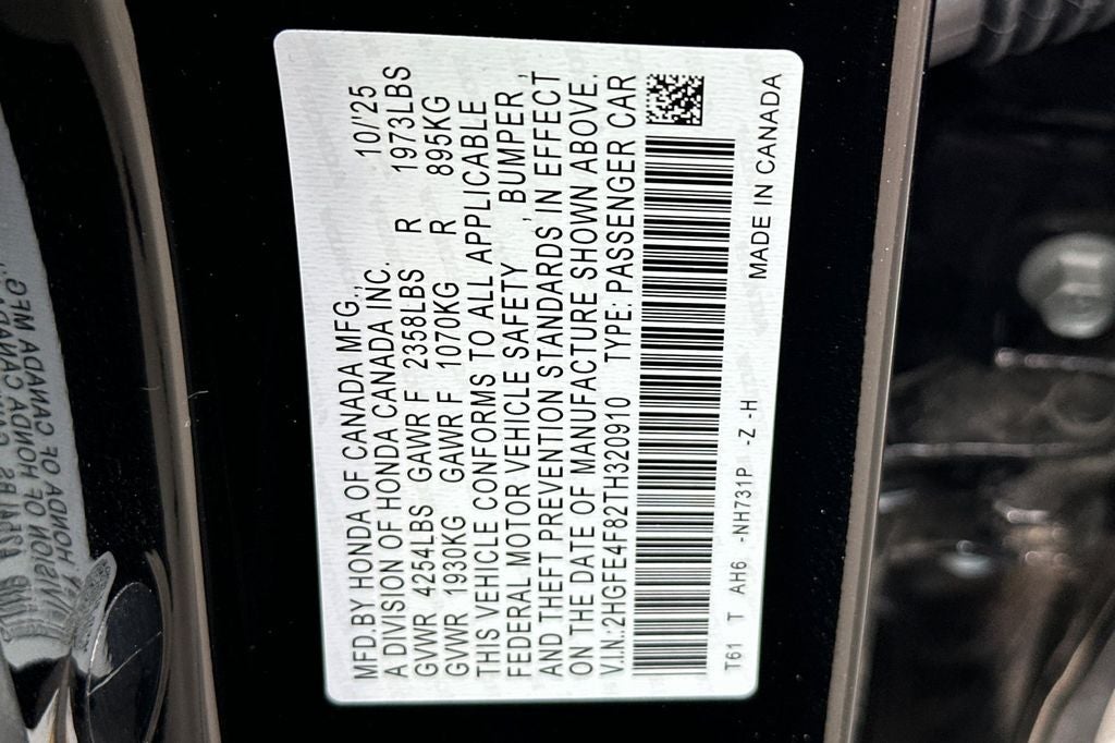 2026 Honda Civic Hybrid Sport Touring