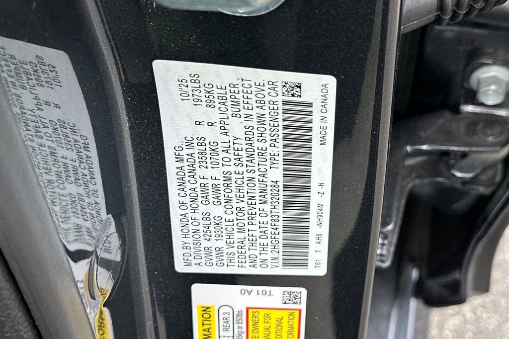 2026 Honda Civic Hybrid Sport Touring