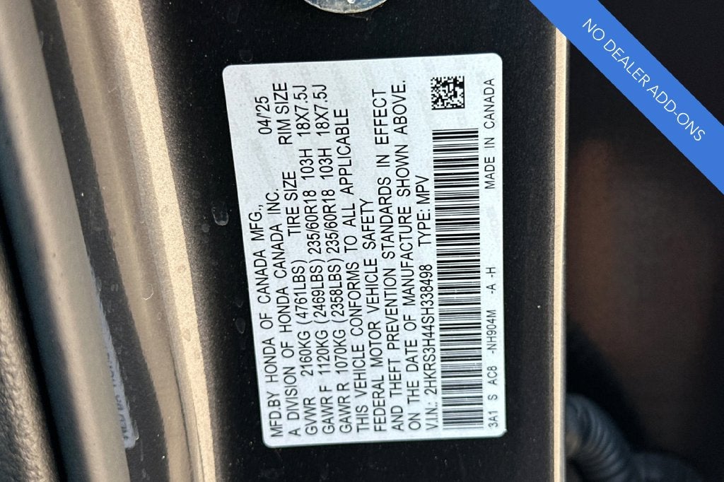 2025 Honda CR-V EX