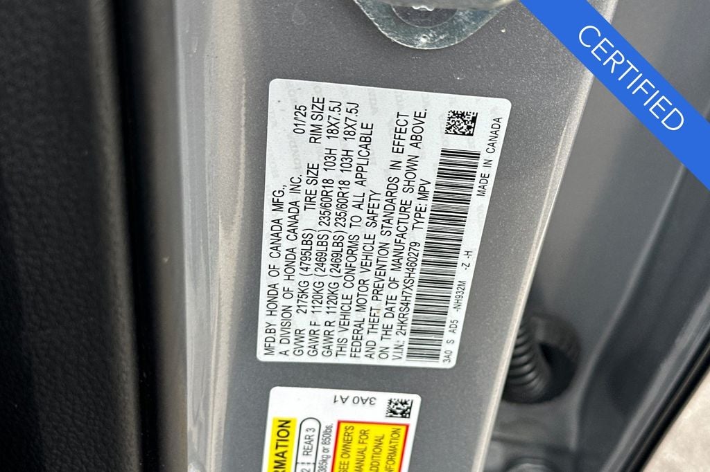 2025 Honda CR-V EX-L