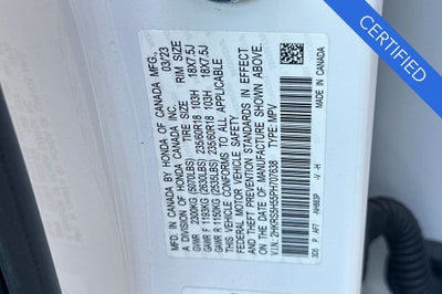 2023 Honda CR-V Hybrid Sport