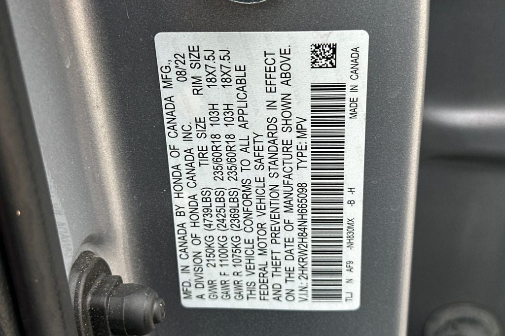 2022 Honda CR-V EX-L