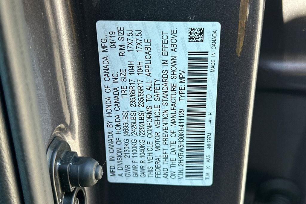 2019 Honda CR-V LX