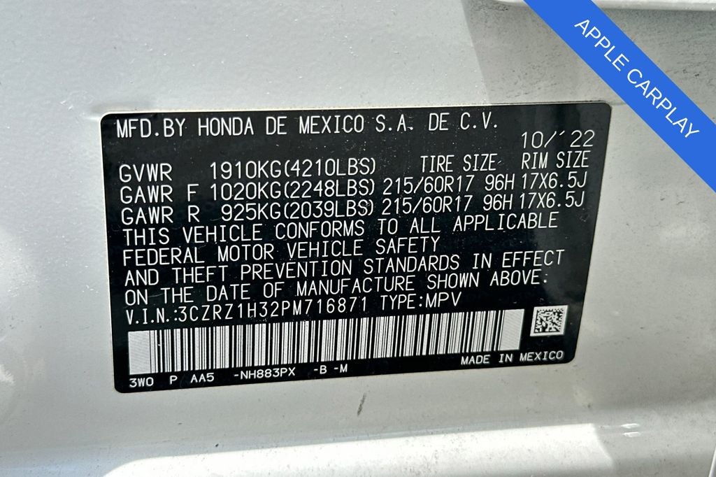 2023 Honda HR-V LX