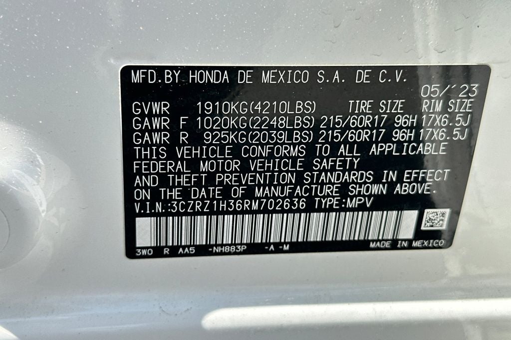 2024 Honda HR-V LX