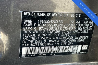 2027 Honda HR-V LX
