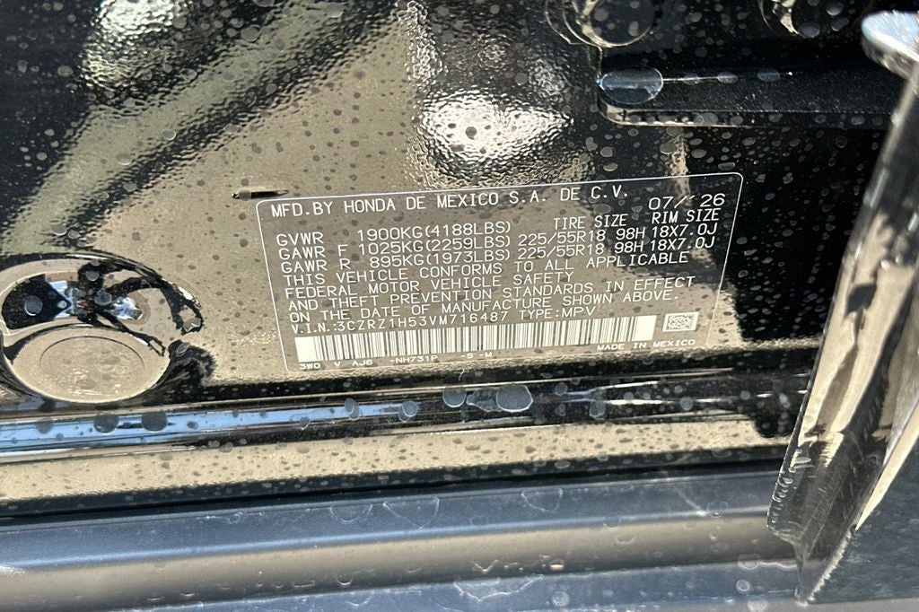 2027 Honda HR-V Sport