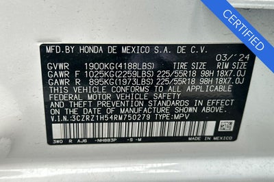 2024 Honda HR-V Sport