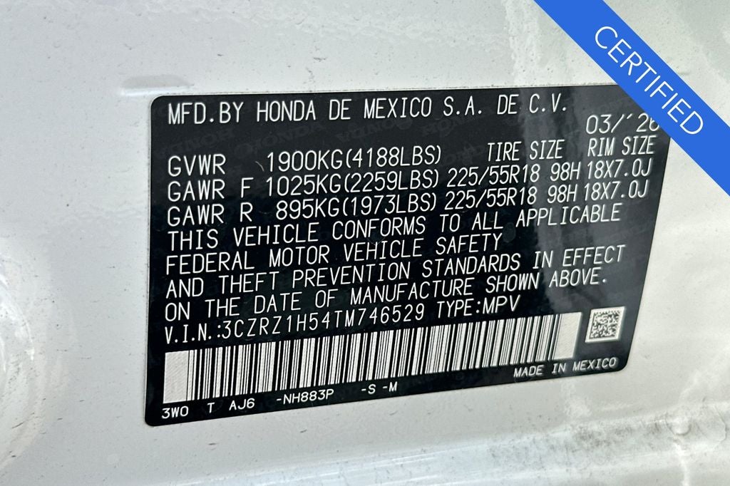 2026 Honda HR-V Sport