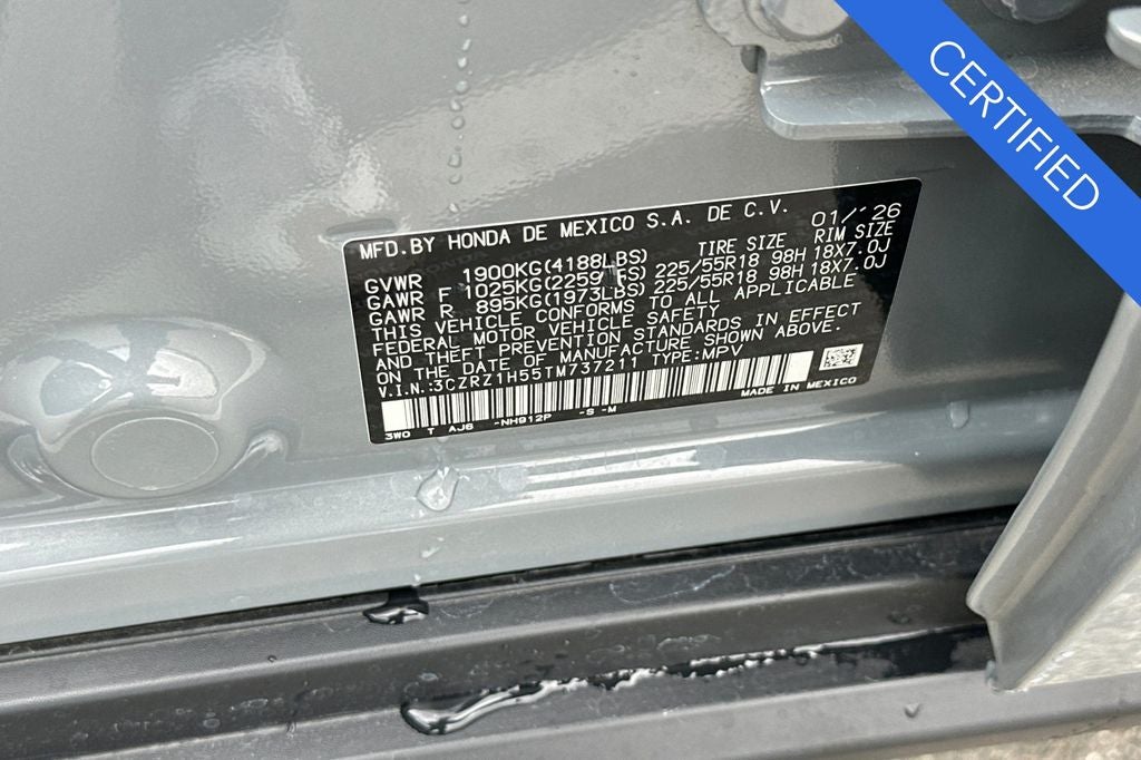2026 Honda HR-V Sport