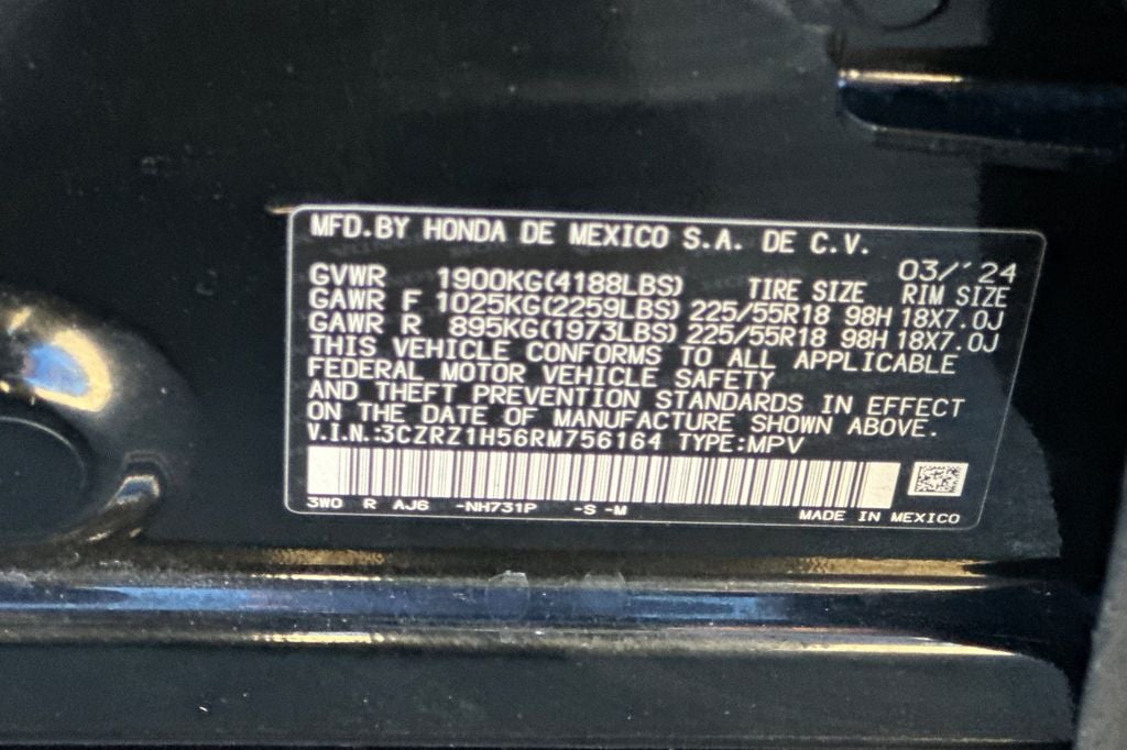 2024 Honda HR-V Sport