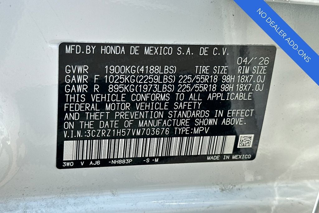 2027 Honda HR-V Sport