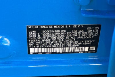 2026 Honda HR-V Sport