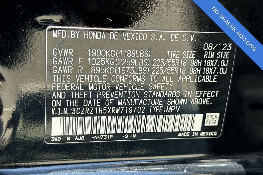 2024 Honda HR-V Sport